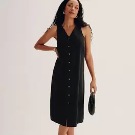 Button-Up Tank Dress