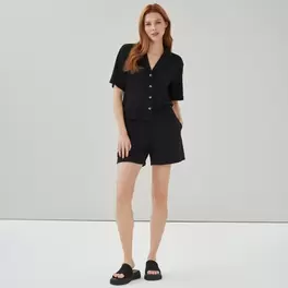 Button-Up Knit Shirt