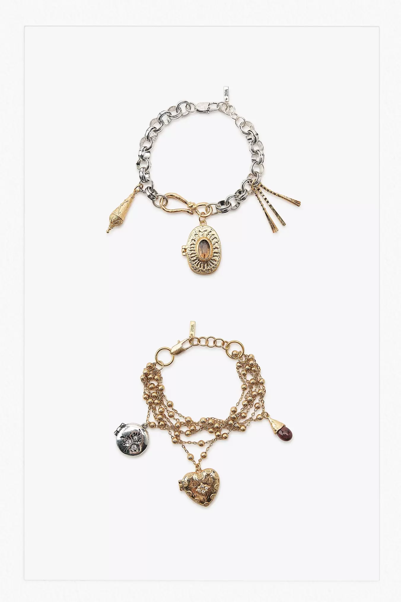 TWO-PACK OF CHARM BRACELETS WITH BOXES