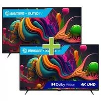 50" Element 4K UHD Smart Xumo TV - 2 TV Bundle