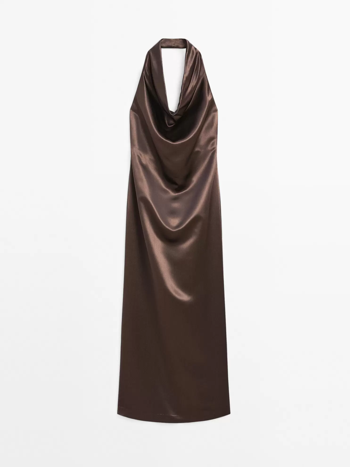 Flowing draped dress - Studio