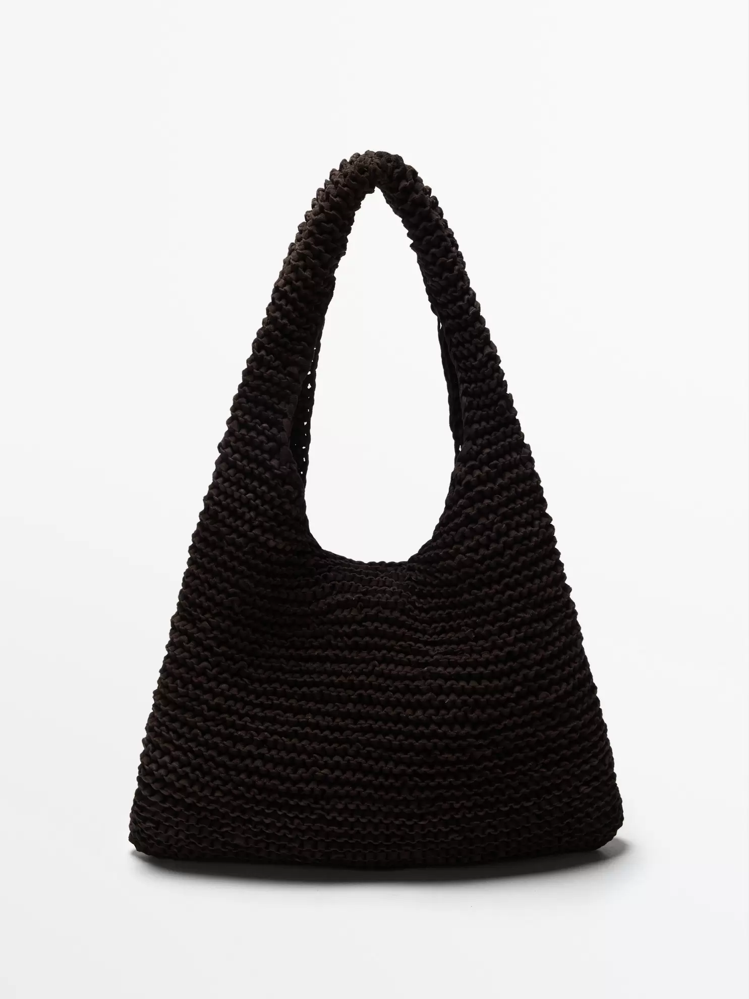 Medium split suede crochet bag - Limited Edition