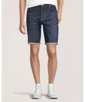 Denver Hayes Men's Mid Rise Stretch Denim Shorts