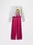 Kids Princess Peach Crop PJ Set