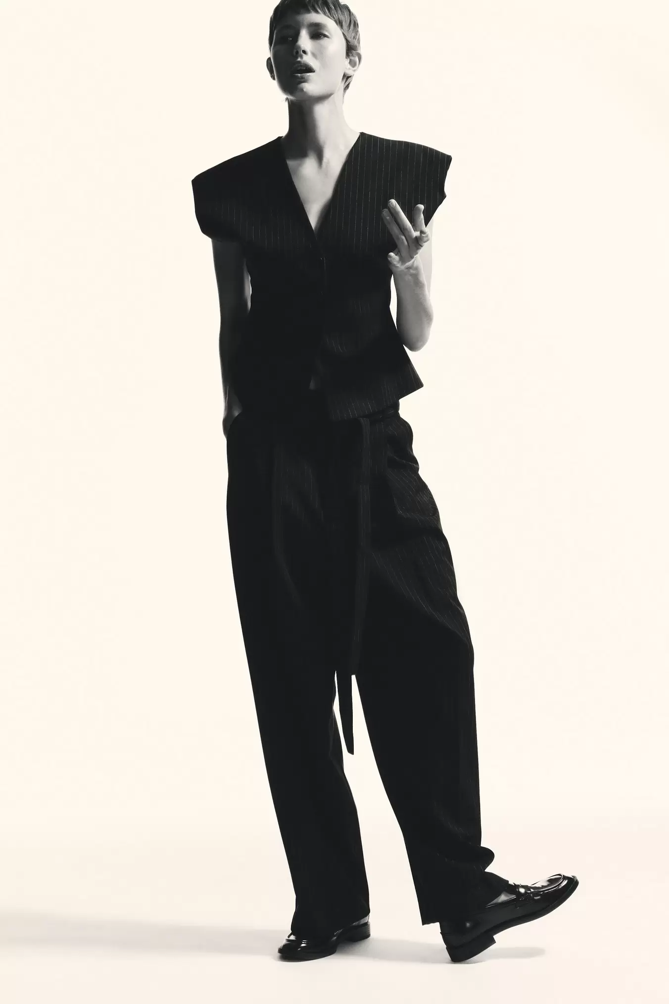PINSTRIPE VEST