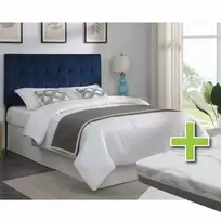 Queen Regina Bed w/8" Firm Tigh Top Mattress 