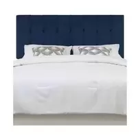 Queen Regina Headboard w/Highland Premium Pillowtop Plush Mattress