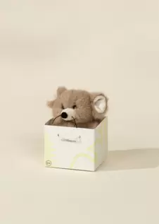 Mini Gift Plush Toy - Brown Mouse
