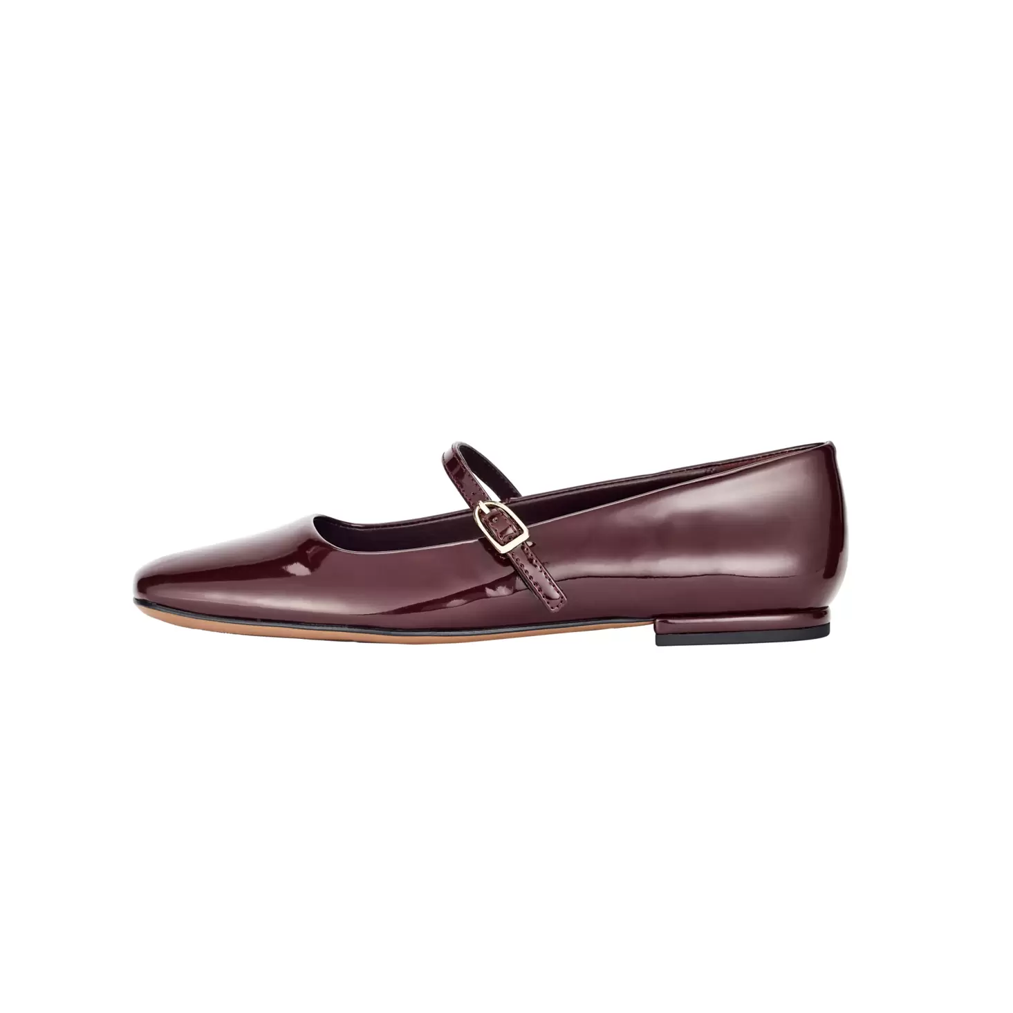 Patent Faux Leather Ballet Flats