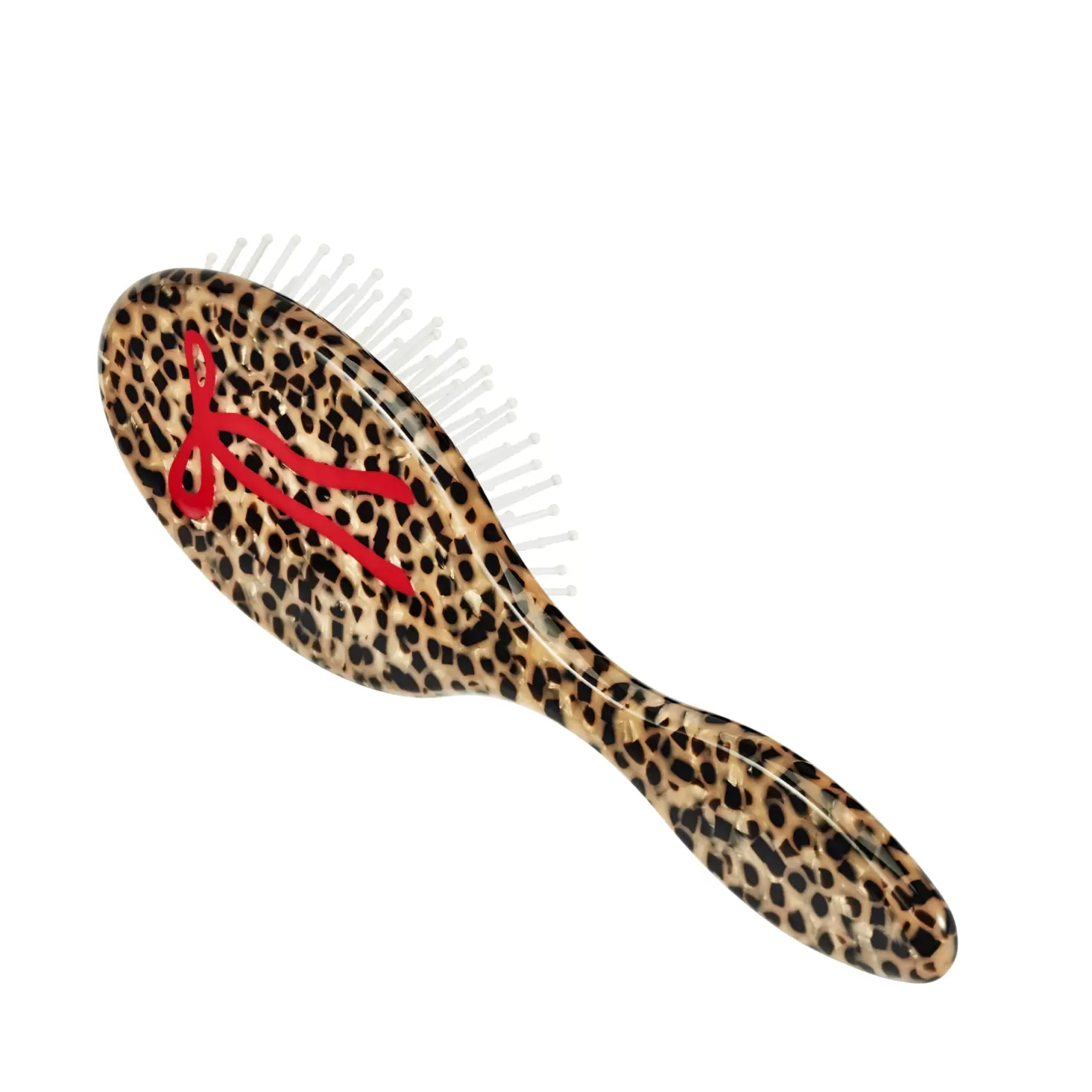 Leopard Print Hair Brush