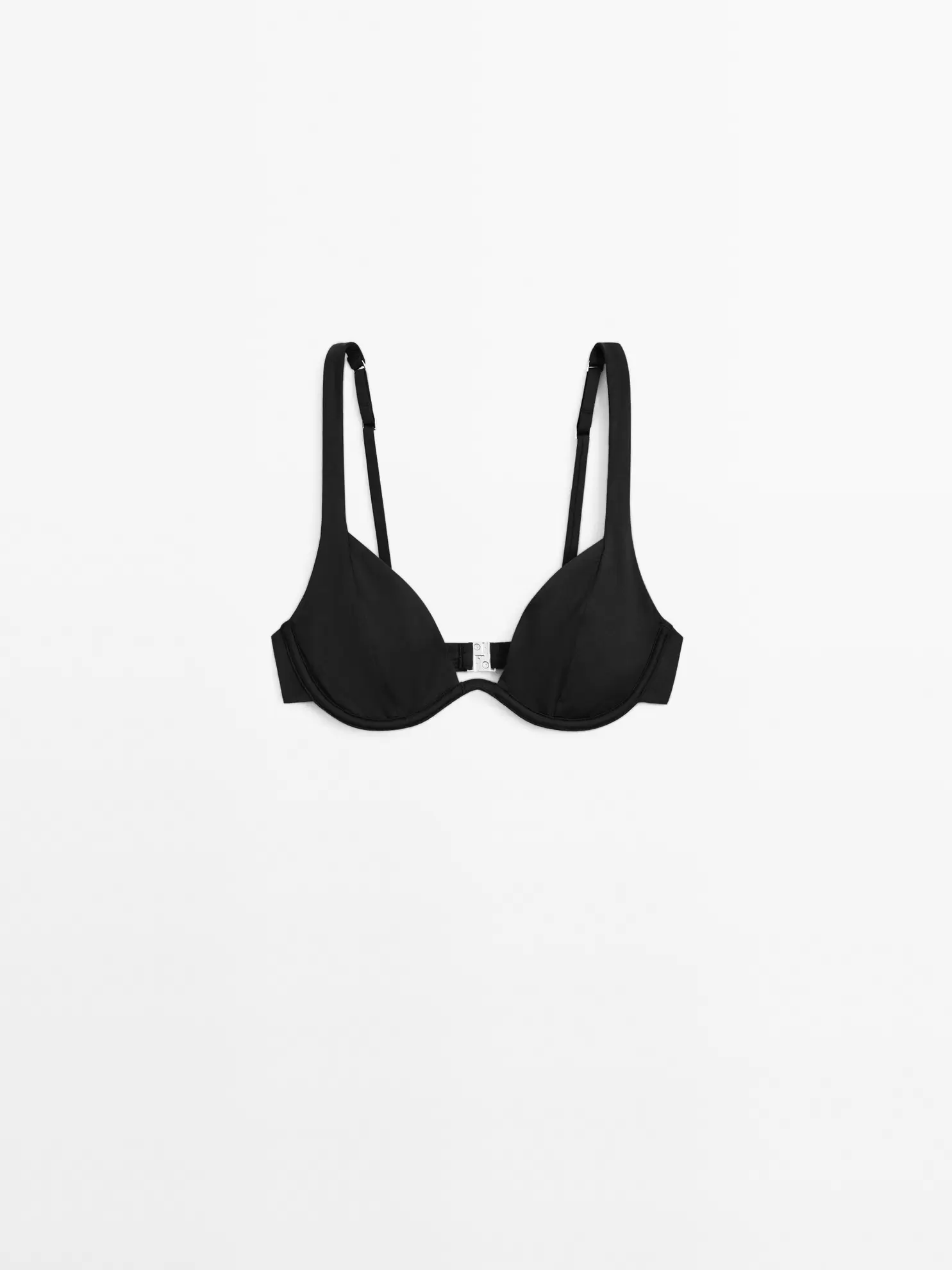 Bikini top with underwire