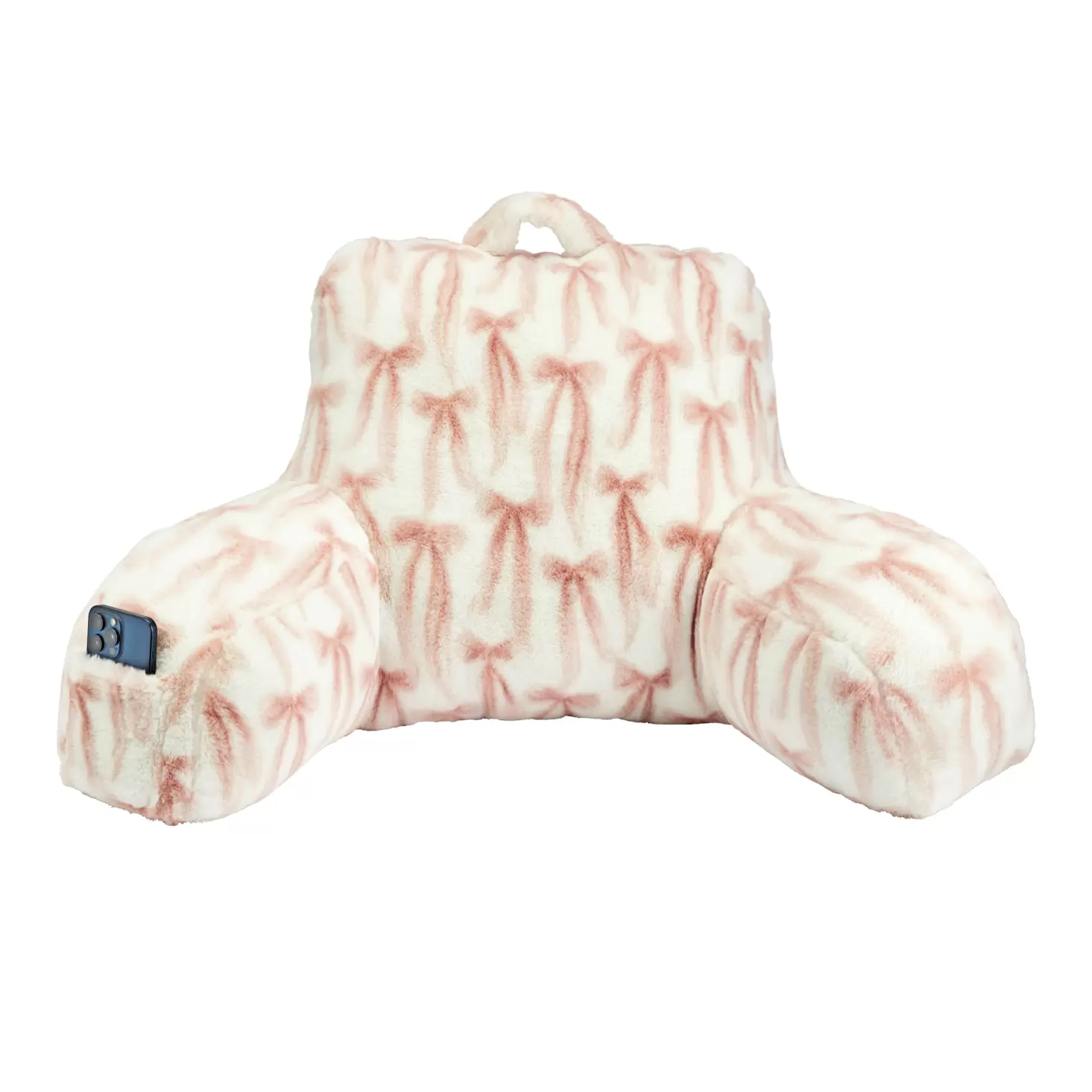 Bow Printed Reading Pillow