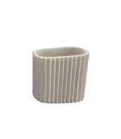 ZUNTO RESIN TOOTHBRUSH HOLDER GREY