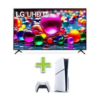 LG 65" 4K Smart TV & Playstation 5 Slim 1TB Console