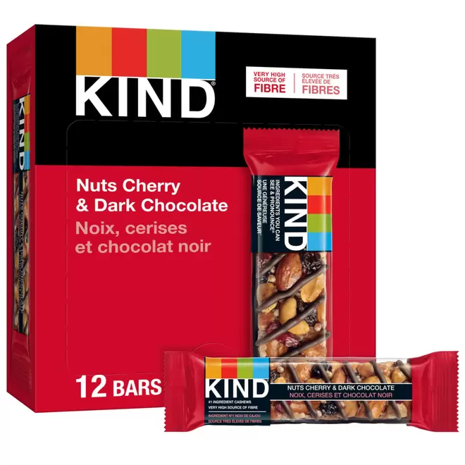 KIND Bar - Nuts Cherry And Dark Chocolate - 12 Pack