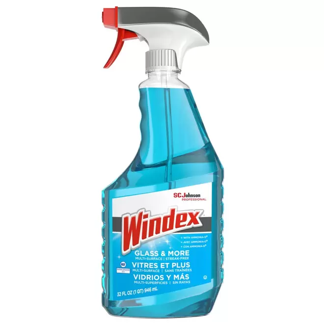 Windex Glass Cleaner with Ammonia-D, 946ml