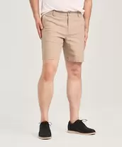 Denver Hayes Men's 8 Inch Linen Stretch Short