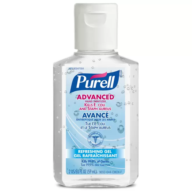 PURELL Advanced Hand Rub - 59ml Portable Flip Cap bottle