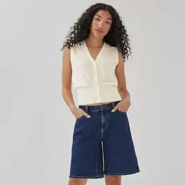 Boucle Sweater Vest