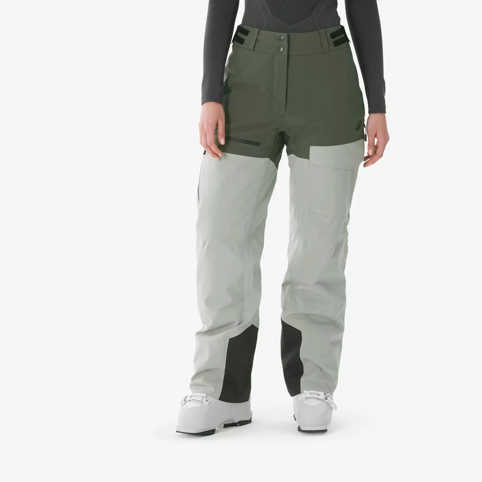 Women's Waterproof Breathable Ski and Snowboard Pants, 500 AM