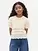 Kids Scalloped Mixed-Stitch Sweater