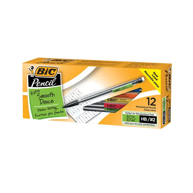 BIC Mechanical HB Pencils - 0.7mm - 12 Pack