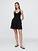 Crochet Mixed Media Mini Dress