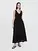 Crochet Mixed Media Maxi Dress
