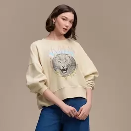 Def Leppard Cropped Sweatshirt