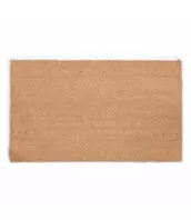 LAUREN TAYLOR NATURAL COIR MAT WITH PVC BACKING 18X30"
