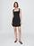 Shirred Button-Front Dress