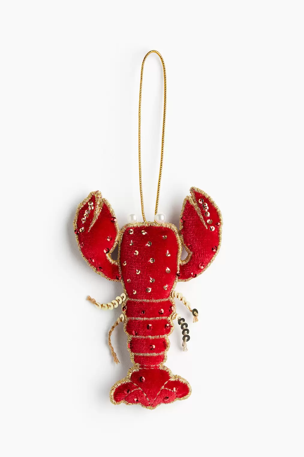 Embellished Christmas Tree Ornament
