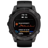 Garmin fēnix 7 Pro Sapphire Solar 47mm Bluetooth Multisport Smartwatch - Carbon Grey/Black