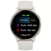 Garmin vivoactive 5 42mm Bluetooth Smartwatch - Ivory