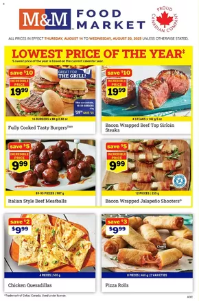 M&M Meat Shops catalogue | M&M Meat Shops weekly flyer | 2025-08-14T00:00:00.000Z - 2025-08-20T00:00:00.000Z
