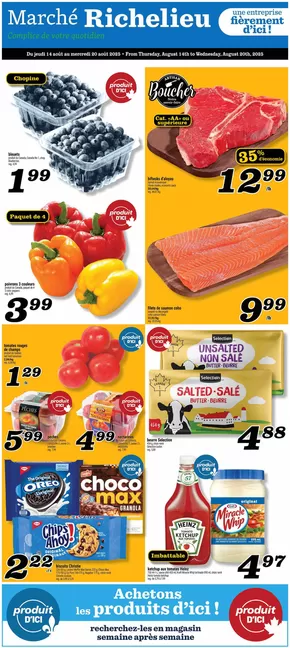 Marche Richelieu Flyer August 14 to 20