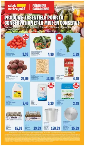 Wholesale Club catalogue in Lethbridge | Current special promotions | 2025-08-14T00:00:00.000Z - 2025-08-27T00:00:00.000Z