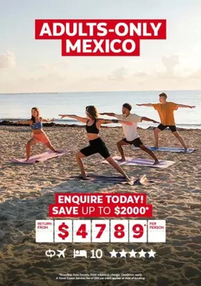 Flight Centre catalogue in Fort St John | Deals please! | 2025-08-18T00:00:00.000Z - 2025-09-08T00:00:00.000Z