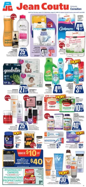 Jean Coutu catalogue in Surrey | Current bargains and offers | 2025-08-21T00:00:00.000Z - 2025-08-27T00:00:00.000Z