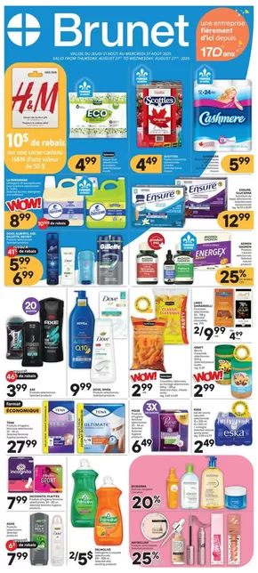 Brunet catalogue in Surrey | Flyer | 2025-08-21T00:00:00.000Z - 2025-08-27T00:00:00.000Z