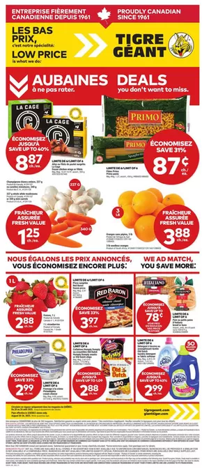 Giant Tiger catalogue in Hull QC | Exclusive bargains | 2025-08-20T00:00:00.000Z - 2025-08-26T00:00:00.000Z