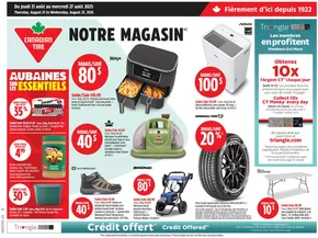 Canadian Tire catalogue | Our best bargains | 2025-08-21T00:00:00.000Z - 2025-08-27T00:00:00.000Z