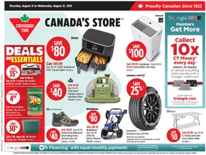 Canadian Tire catalogue in Halifax | Top deals and discounts | 2025-08-21T00:00:00.000Z - 2025-08-27T00:00:00.000Z