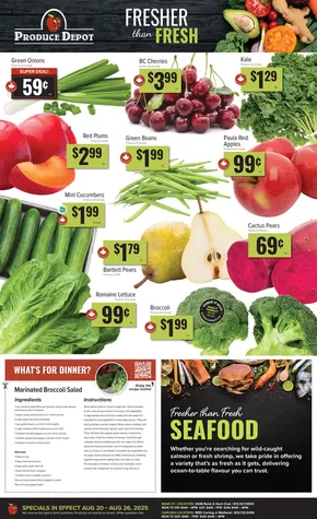 Produce Depot catalogue in Drummondville | Produce Depot | 2025-08-20T00:00:00.000Z - 2025-08-26T00:00:00.000Z