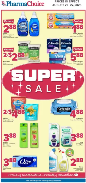 PharmaChoice catalogue in Campbell River | PharmaChoice Weekly ad | 2025-08-21T00:00:00.000Z - 2025-08-27T00:00:00.000Z