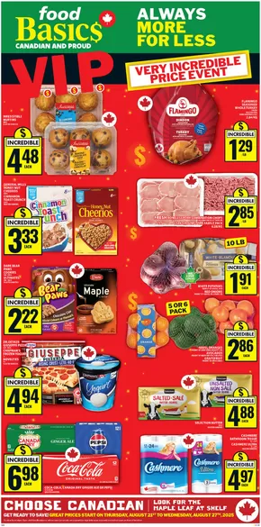 Food Basics catalogue in Drummondville | Offers for bargain hunters | 2025-08-21T00:00:00.000Z - 2025-08-27T00:00:00.000Z