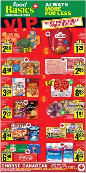 Food Basics catalogue in Drummondville | Our best bargains | 2025-08-21T00:00:00.000Z - 2025-08-27T00:00:00.000Z