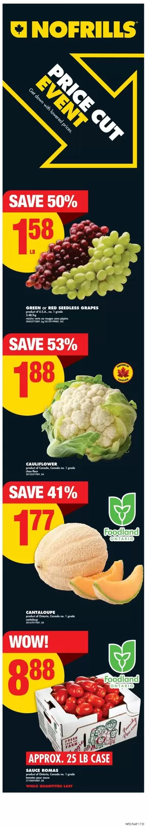 No Frills catalogue in Courtenay | Great discounts on selected products | 2025-08-21T00:00:00.000Z - 2025-08-27T00:00:00.000Z