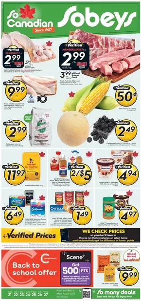 Sobeys catalogue in St. John's | Sobeys Weekly ad | 2025-08-21T00:00:00.000Z - 2025-08-27T00:00:00.000Z