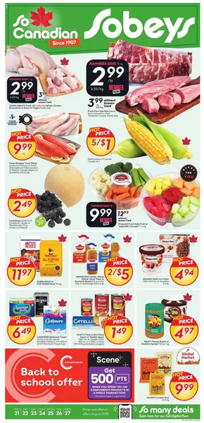 Sobeys catalogue in Courtenay | Our best bargains | 2025-08-21T00:00:00.000Z - 2025-08-27T00:00:00.000Z